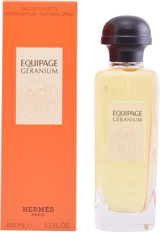 550x799 Hermes Equipage Geranium Eau De Toilette Spray 100 ml for Women - Image 1