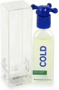 Benetton Cold Eau De Toilette Spray  Unisex  100 ml for Men - Image 4