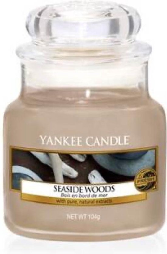 550x836-58 Yankee Candle Geurkaars Small Seaside Woods - 9 cm / ø 6 cm - Image 1