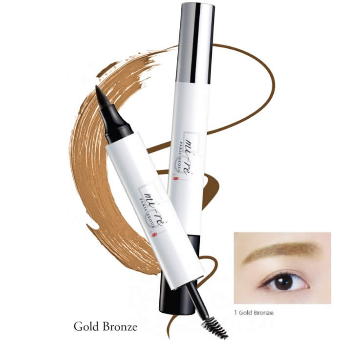 714031_79a9eefe31bc515875d8cdfced37bc52 Brow Plume Perfection Eyebrow Dye And Mascara Gold Bronze - Image 1