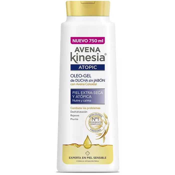 8411135006232 Avena Topic Oleo-gel Ducha By Avena Kinesia 750 Ml - Image 1