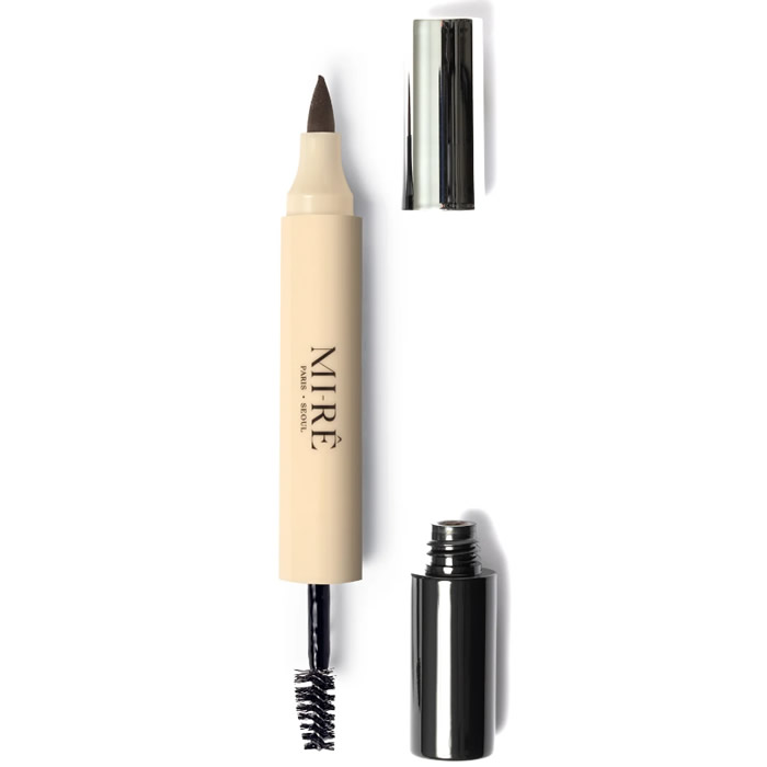 8809449290773 Mi-Rê Brow Plume Perfection Mascara + Eyebrow Marker 00 Ash Blond 2.7g/4.5g - Image 1