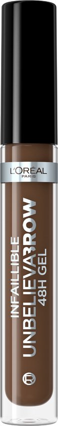 116x840-6 L’Oréal Paris Unbelieva'Brow Langhoudende Waterproof Wenkbrauwgel - 6.32 Auburn - Bruin - 3.4ml - Image 1
