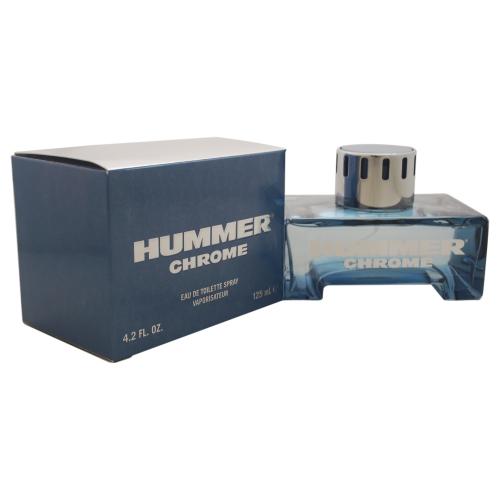 127084_165d4a05f4acbefb6b2274476a6c6f69 Hummer Chrome Eau De Toilette Spray 125 ml for Men - Image 1