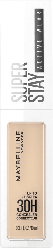 182x840-30 Maybelline SuperStay Active Wear Concealer 15 Light 10 ml - Image 1