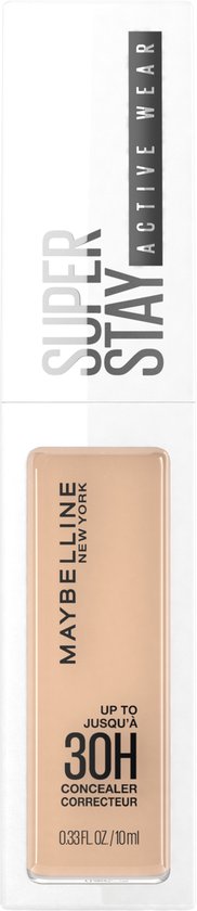 182x840-85 Maybelline SuperStay Active Wear Concealer 20 Sand 10 ml - Image 1