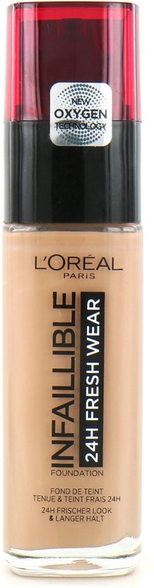 221x840-70 L Or al Paris Infallible 24Hr Fresh Wear Foundation 300 Amber 30 Ml - Image 1