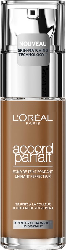 223x840-39 L’Oréal Paris - Accord Parfait Foundation - 7.R/C - Natuurlijk Dekkende Foundation met Hyaluronzuur en SPF 16 - 30 ml - Image 1