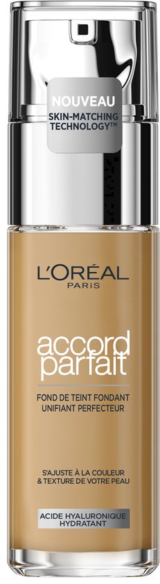 231x840-34 L’Oréal Paris - Accord Parfait Foundation - 6N - Natuurlijk Dekkende Foundation met Hyaluronzuur en SPF 16 - 30 ml - Image 1