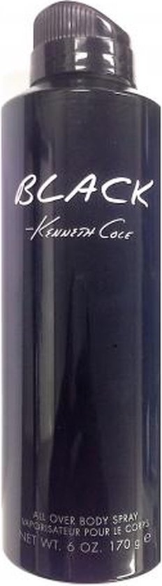 232x840-62 Kenneth Cole Black Body Spray 177 ml for Men - Image 1
