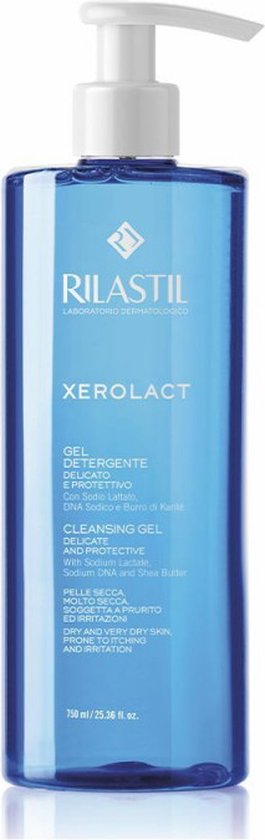 265x840-71 Gezichtsreinigingsgel Rilastil Xerolact Beschermer (750 ml) - Image 1