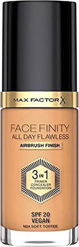 268x840-26 Max Factor Facefinity All Day Flawless 3 In 1 Foundation #n84-soft Toffee 30 Ml - Image 1
