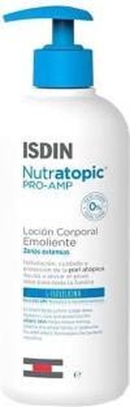 269x840-32 Isdin Nutratopic Pro-amp Emollient Body Lotion Extensive Areas 400ml - Image 1