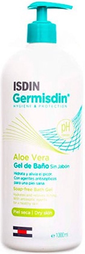 282x840-25 Isdin Germisdin Aloe Vera Gel De Baño 1000 Ml - Image 1