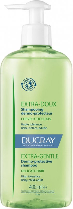 293x840-61 Ducray Extra-Doux Shampooing Dermo-Protecteur Shampoo Dagelijks Gebruik 400ml - Image 1