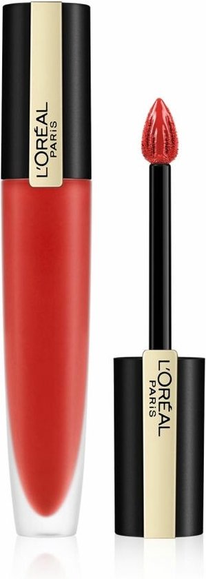 299x840-3 Rouge Signature Liquid Lipstick By L'oreal #113-i-don't-7ml - Image 1