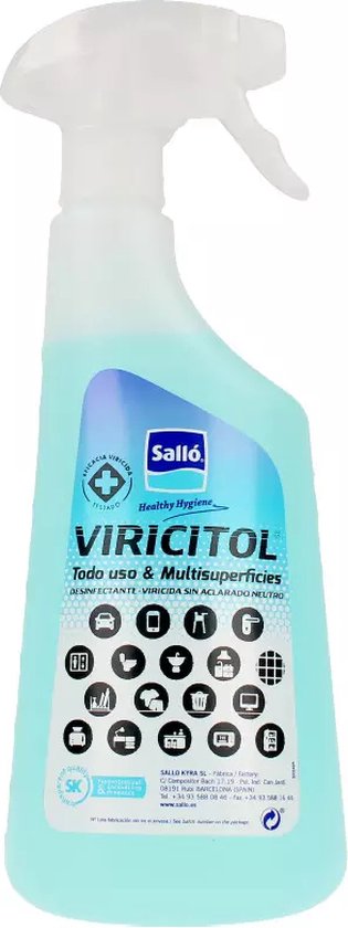 315x840-46 Disinfectant Spray Viricitol Salló Multi-use (750 ml) - Image 1