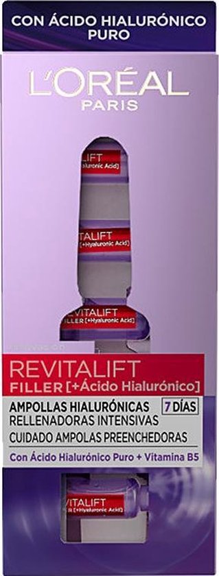 319x840-43 L'Oreal Make Up REVITALIFT FILLER ampollas hialurónicas intensivas 7 uds - Image 1