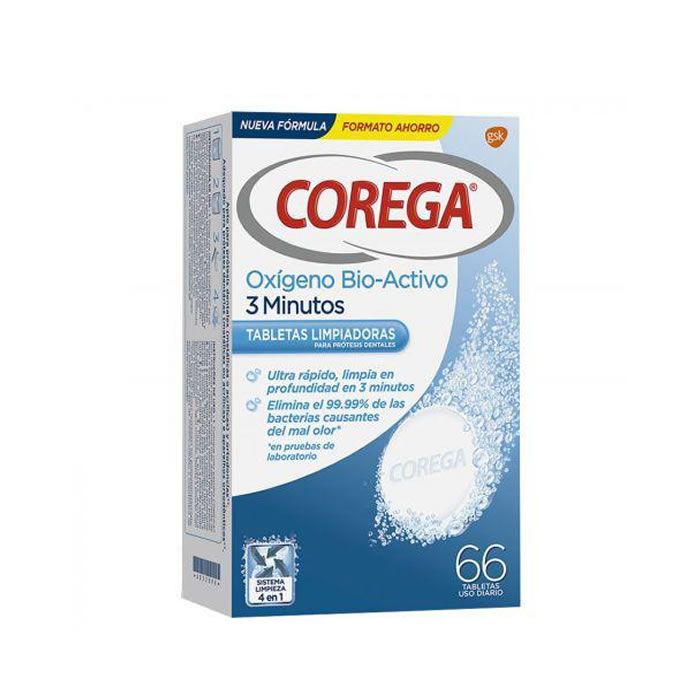 3257408_75d572cf3aa14c197ecd5dca23916703 Corega 3 Minute Active Oxygen 60 Units - Image 1
