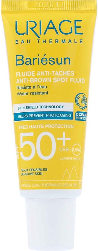 329x840-293 Uriage BariEsun Anti-brown Spot Fluid OchrannY Fluid Proti Hyperpigmentaci Pleti Spf 50+ 40 Ml - Image 1