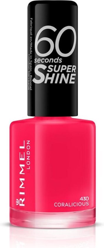 354x840-57 Rimmel London 60 Seconds Nagellak - 430 Coralicious - Image 1