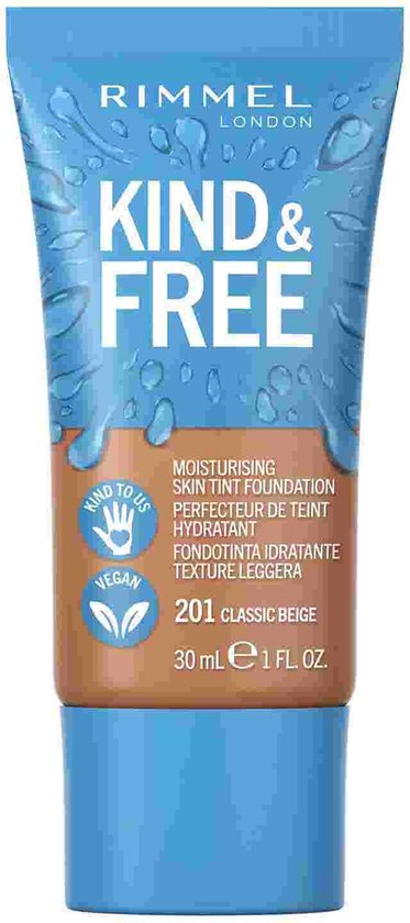 373x840-150 Rimmel London Kind & Free Moisturising Skin Tint Foundation 210 30 ml - Image 1