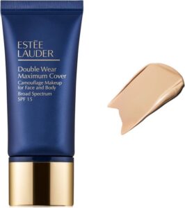 ESTEE LAUDER Double Wear Maximum Cover Comouflage Makeup For Face And Body SPF15 podk ad kryj cy N1 Ivory Nude 30ml - Image 4