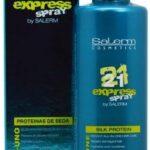 Haarmasker zonder spoeling 21 Express Silk Protein Spray Salerm (150 ml) - Image 2