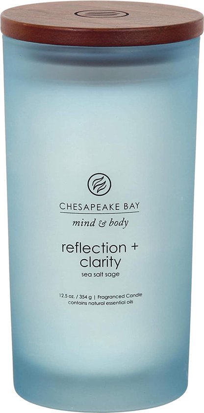 416x840-87 Chesapeake Bay Reflection & Clarity - Sea Salt Sage Large Candle - Image 1