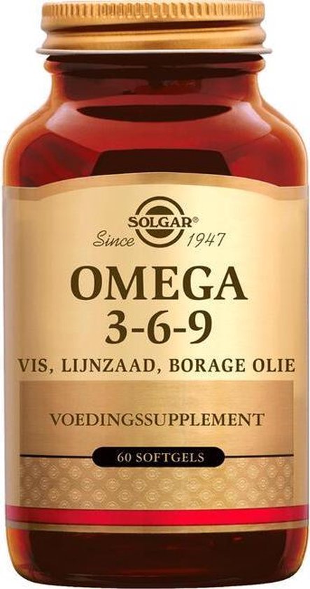 443x840-28 Omega 3-6-9 Solgar 60 Capsules - Image 1