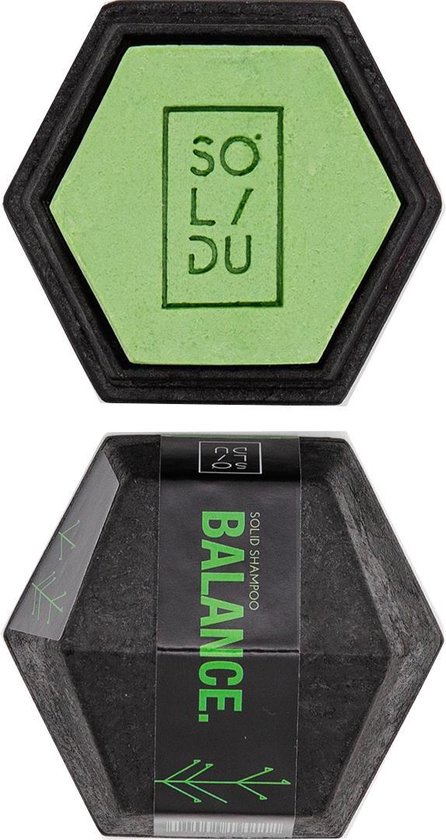 446x840-147 Shampoo Solidu The Balance Stang Munt Rozemarijn (70 g) - Image 1