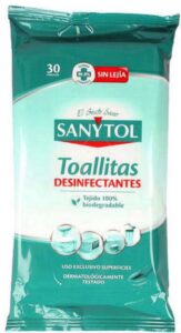 Disinfectant Wipes 24 Pcs By Sanytol 24 Pcs