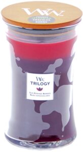 WoodWick Hourglass Large Trilogy Geurkaars - Ripened Berries - Image 5