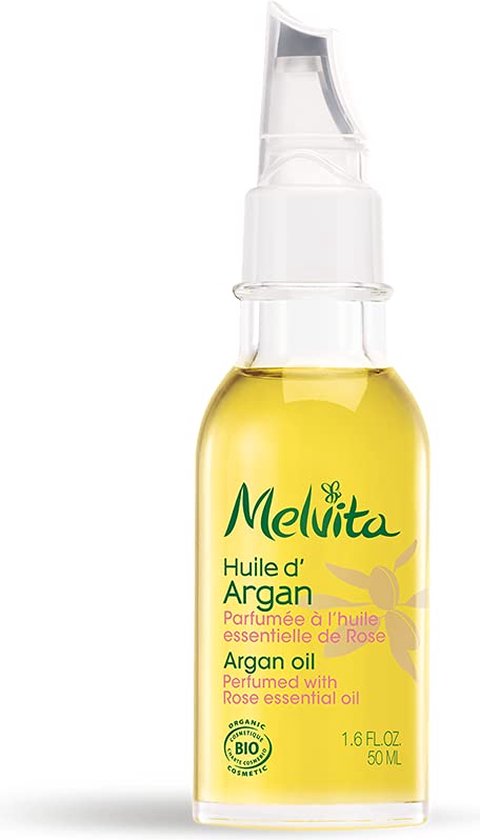 480x840-224 Melvita Aceites De Belleza Aceite De ArgAn Perfumada Rosa 50 Ml - Image 1