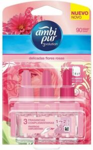 3volution Air Freshener Refill By Ambi Pur #rose Flowers 21 Ml