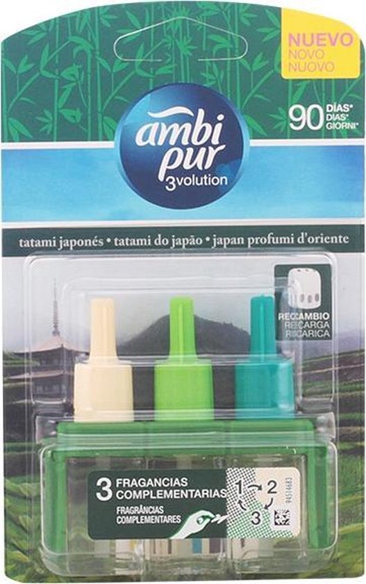 527x840-5 Navulling Voor Elektrische Luchtverfrisser 3volution Tatami Ambi Pur (3 uds) - Image 1