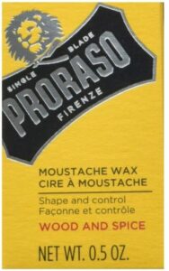 Proraso Moustache Wax Wood and Spice 15 ml. - Image 2