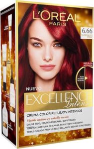 Excellence Intense Tint Hair Color By L'oreal #6.66-rojo-escarlata-intenso - Image 2