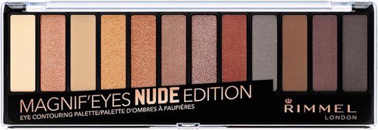 550x190 Rimmel London MagnifEyes Oogschaduw - 001 Nude Edition - Image 1