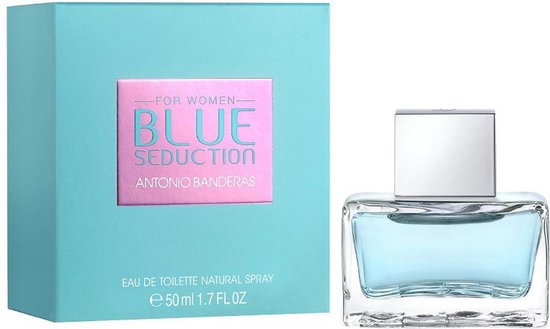 550x329-19 Antonio Banderas - Blue Seduction for Woman - Eau De Toilette - 50ML - Image 1