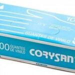 Guantes De Vinilo Talla Mediana 100 Unidades Corysan