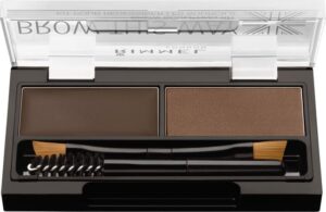 Rimmel London Brow This Way Brow Sculpting Kit - 003 Dark Brown - Image 4