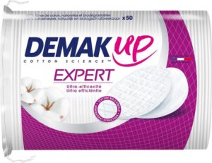 Expert Cotton Make-up Remover Discs 50 U By Demak'up 50 Pcs - Image 3