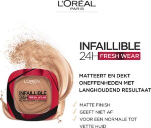 Infaillible 24h Fresh Wear Foundation In + Powder 9 G - Image 3