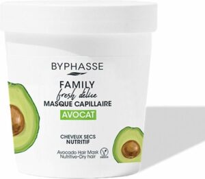 Nourishing Hair Mask Byphasse Family Fresh Delice Dry Hair Avocado (250 ml) - Image 3