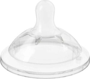 Chicco Fopspeen 4m+ Recht Siliconen Transparant 2 Stuks - Image 4