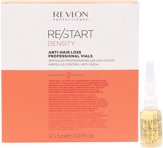 550x499-40 Anti-Haarverlies Ampullen Revlon Restart Density (12 x 5 ml) - Image 1