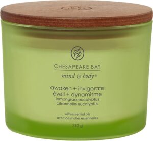 Chesapeake Bay Awaken & Invigorate - Lemongrass Eucalyptus 3-Wick Candle - Image 4