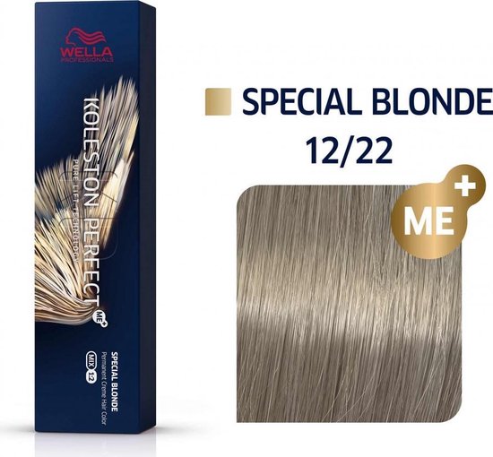 550x510-66 Wella Professionals Koleston Perfect Me+ - Haarverf - 12/22 Special Blonde - 60ml - Image 1