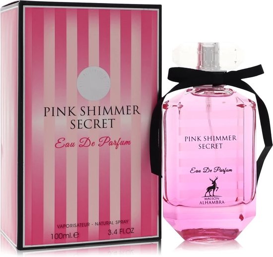 550x518-267 Maison Alhambra Pink Shimmer Secret eau de parfum spray 100 ml - Image 1